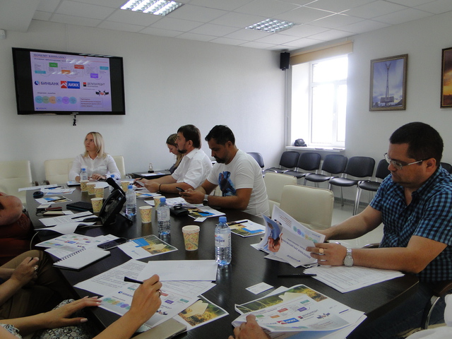 Members of the southern chamber of real estate held a meeting with Binbank partners and the Opening
