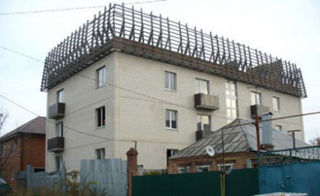 The list of the inhabited objects of Rostov-on-Don built with violation