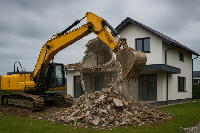 To demolish a real estate object, it is necessary to get permission