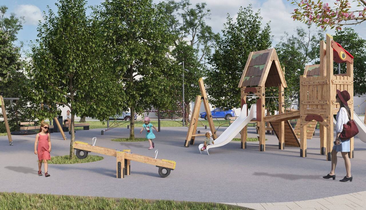 Парковый сквер  Строителей преобразится: ловите момент - купить ликвидную недвижимость  2