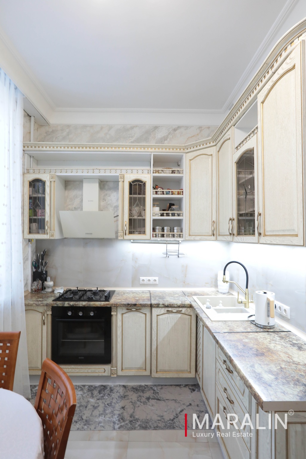 A four-bedroom apartment