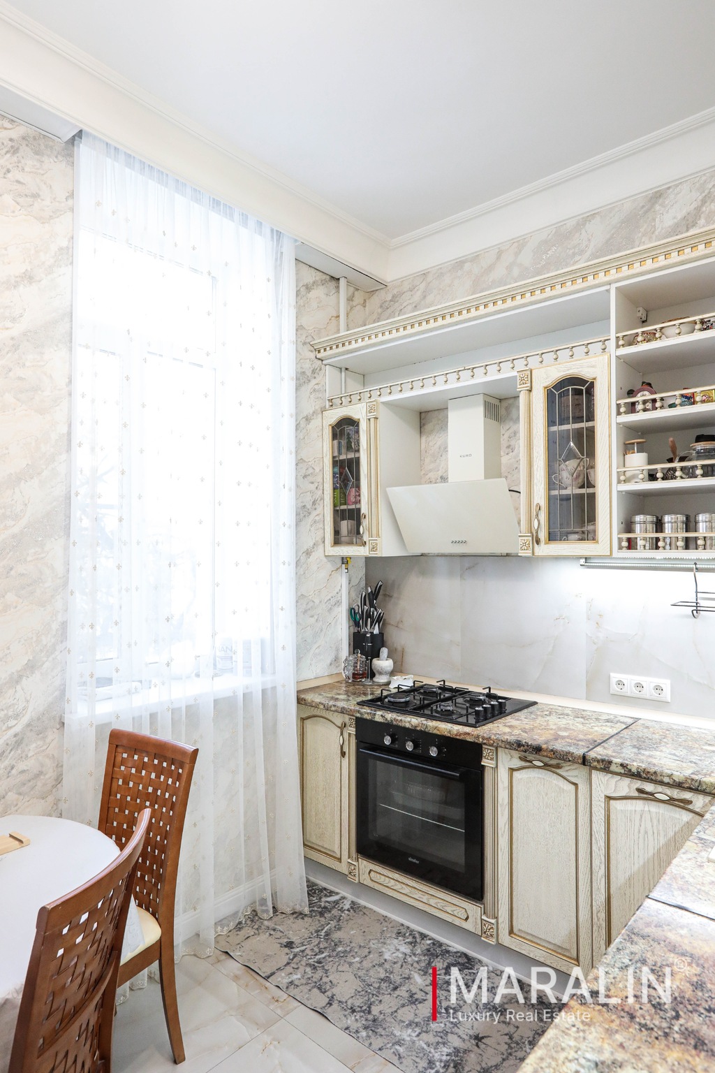 A four-bedroom apartment