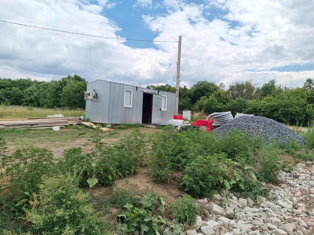 Участок под склад 