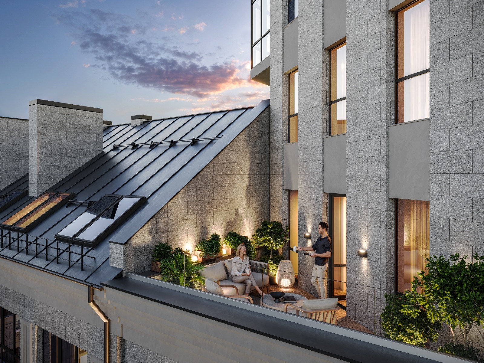 Квартира с террасой 