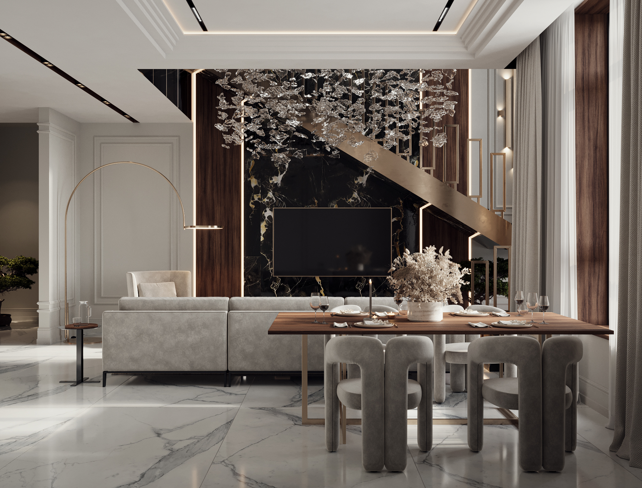 Пентхаус в клубном доме