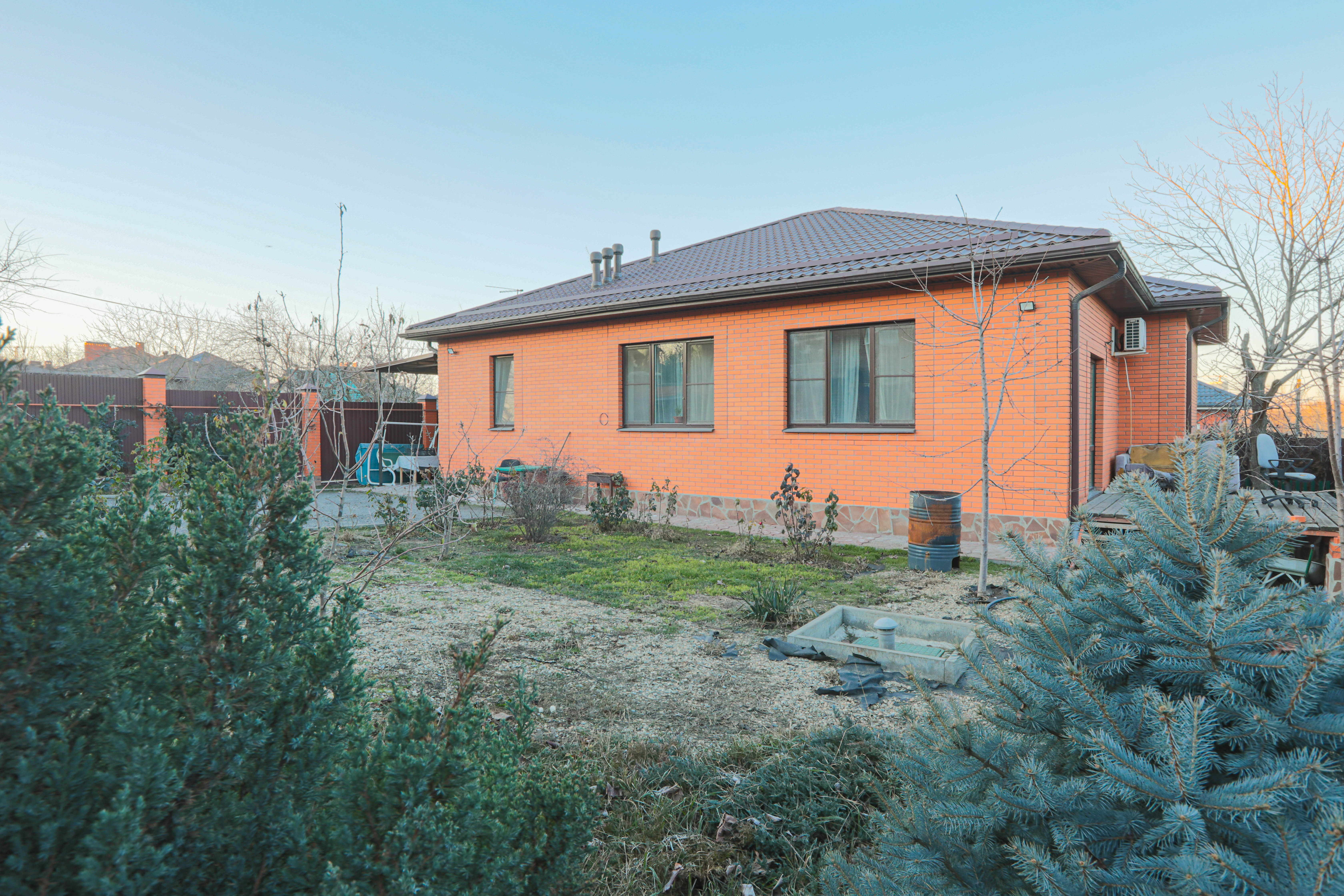 Дом в один этаж 